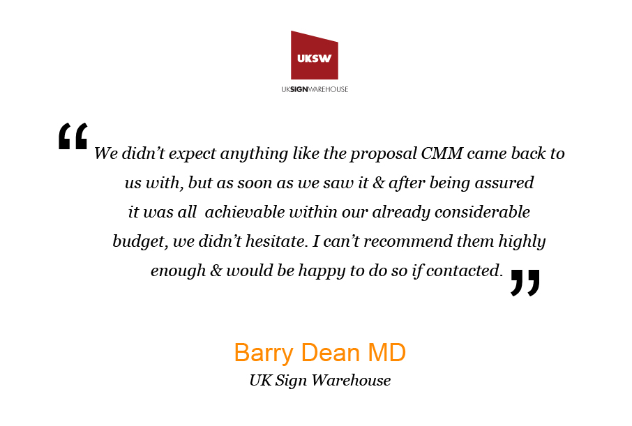 UK Sign Warehouse - Project Image